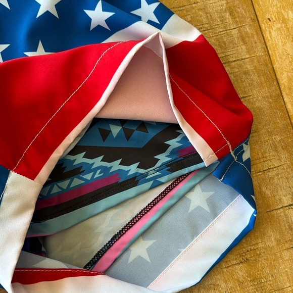 NWOT Chubbies men’s patriotic swim trunks size Medium - Picture 3 of 5